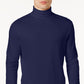 Club Room Men's Solid Turtleneck Shirt Blue Size XX-Large