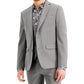 INC International Concepts Men's Slim Fit Solid Suit Jacket Gray Size Medium