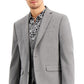INC International Concepts Men's Slim Fit Solid Suit Jacket Gray Size Medium