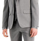 INC International Concepts Men's Slim Fit Solid Suit Jacket Gray Size Medium