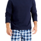 Club Room Men's Pajama Set Blue Size Medium