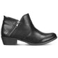 Sun + Stone Women's Abby Double Zip Booties Black Size 7 W