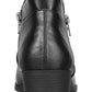 Sun + Stone Women's Abby Double Zip Booties Black Size 8.5 M