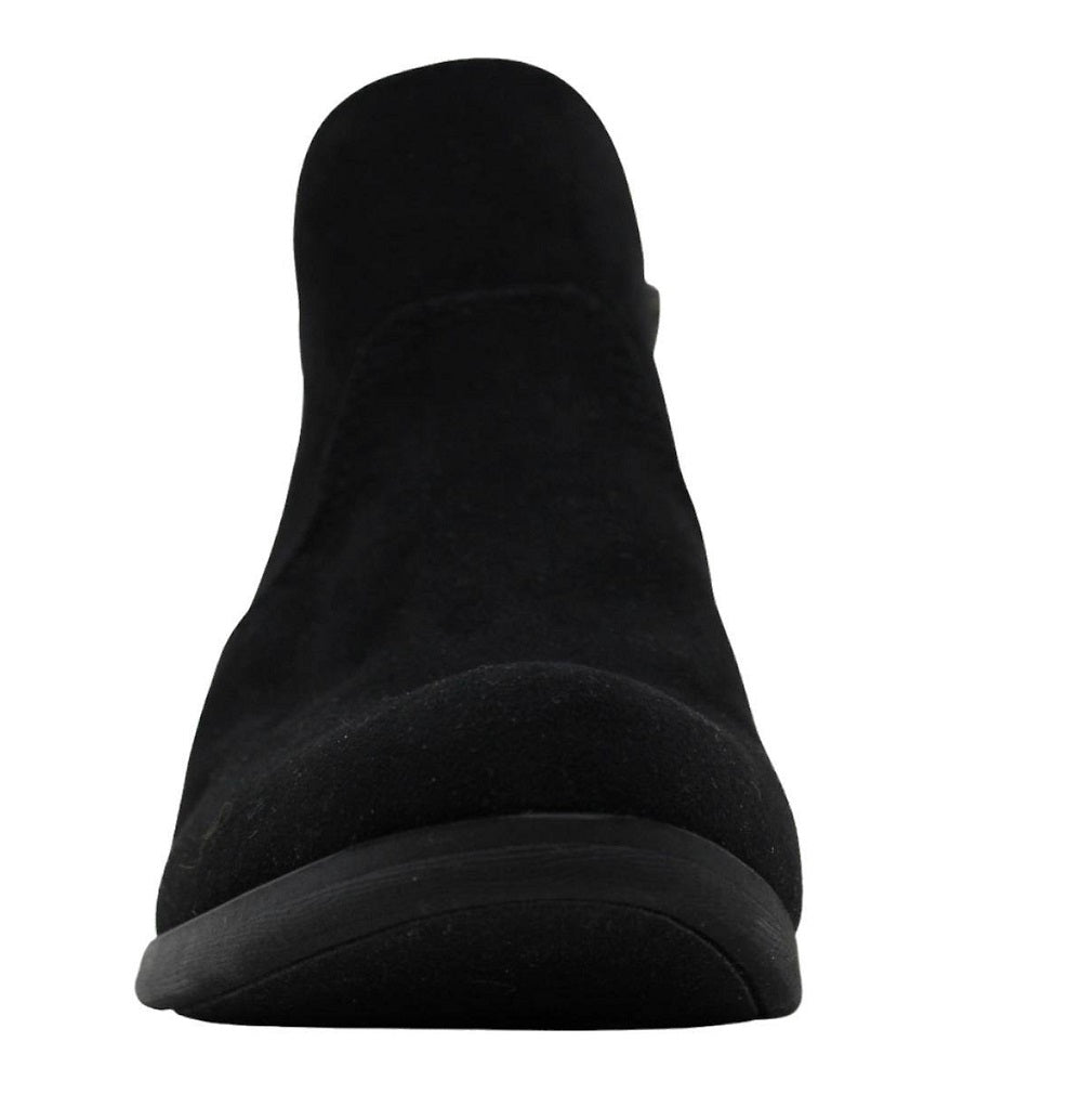 Sun + Stone Women's Abby Double Zip Booties Black Size 5.5 M