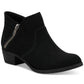 Sun + Stone Women's Abby Double Zip Booties Black Size 9 M