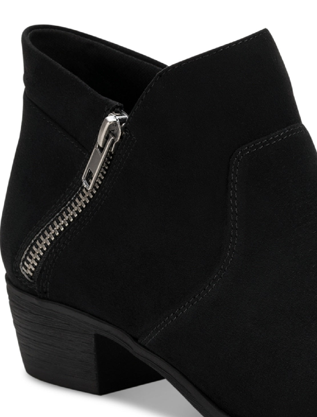 Sun + Stone Women's Abby Double Zip Booties Black Size 10 M