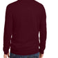 Club Room Men's V Neck Cashmere Sweater Purple Size Medium