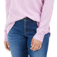 Karen Scott Women's Plush Front Seam Sweater Purple Size X-Large