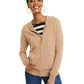 Charter Club Women's Zip Hoodie Brown Size Medium
