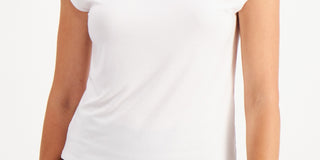 Bar III Women's Embellished Fringe Top White Size Small