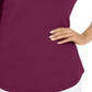 Karen Scott Women's Cotton Lace Up T-Shirt Purple Size XXL