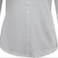 Karen Scott Women's Cotton Triple Keyhole Top White Size Large