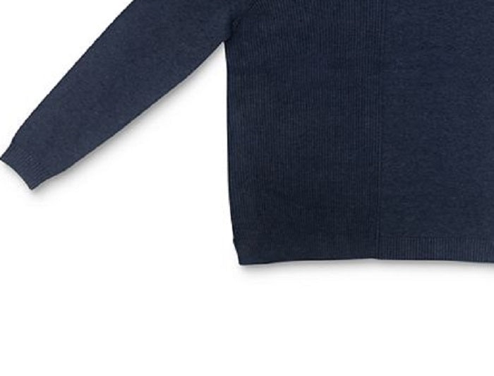 Karen Scott Women's Cotton Ribbed Sweater Blue Size Medium