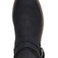 Sun + Stone Women's Brinley Strapped Lug Sole Boots Black Size 9 M