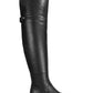 Sun + Stone Women's Allicce Over The Knee Boots Black Size 9.5M
