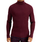 INC International Concepts Men's Ascher Rollneck Sweater Red Size XX-Large