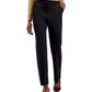 Alfani Women's Solid Casual Trouser Pants Black Size 6