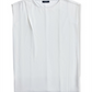 Alfani Women's Solid Crewneck Tunic Top White Size Medium