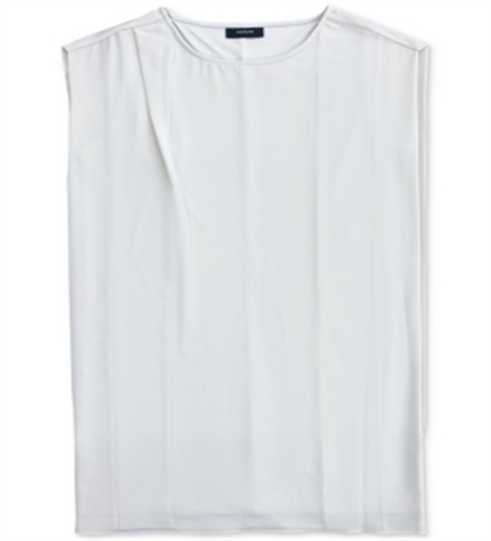 Alfani Women's Solid Crewneck Tunic Top White Size Medium