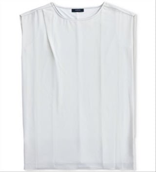 Alfani Women's Solid Crewneck Tunic Top White Size Medium