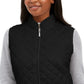 Karen Scott Women's Solid Puffer Vest Black Size Medium