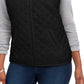 Karen Scott Women's Solid Puffer Vest Black Size Medium
