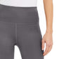ID Ideology Women's High Rise Side Pocket Cropped Leggings Gray Size Small