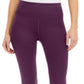 ID Ideology Women's High Rise Side Pocket Cropped Leggings Purple Size X-Small