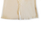Charter Club Women's Short Sleeve Ruffle Top White Size Large