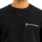 INC International Concepts Men's Ottoman Ribbed T-Shirt Black Size Small