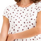 Alfani Women's Printed Top White Size XX-Large