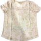 Style & Co Women's Cotton Printed T-Shirt Brown Size Medium