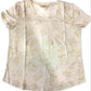 Style & Co Women's Cotton Printed T-Shirt Brown Size Large
