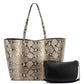 INC International Concepts Women's Zoiey 2 1 Tote Brown Size Regular