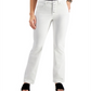 Style & Co Women's Button Fly Bootcut Jeans White Size 8