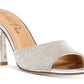 Wild Pair Women's Luuna Slide Dress Sandals Gray Size 9 M