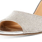 Wild Pair Women's Luuna Slide Dress Sandals Gray Size 9 M