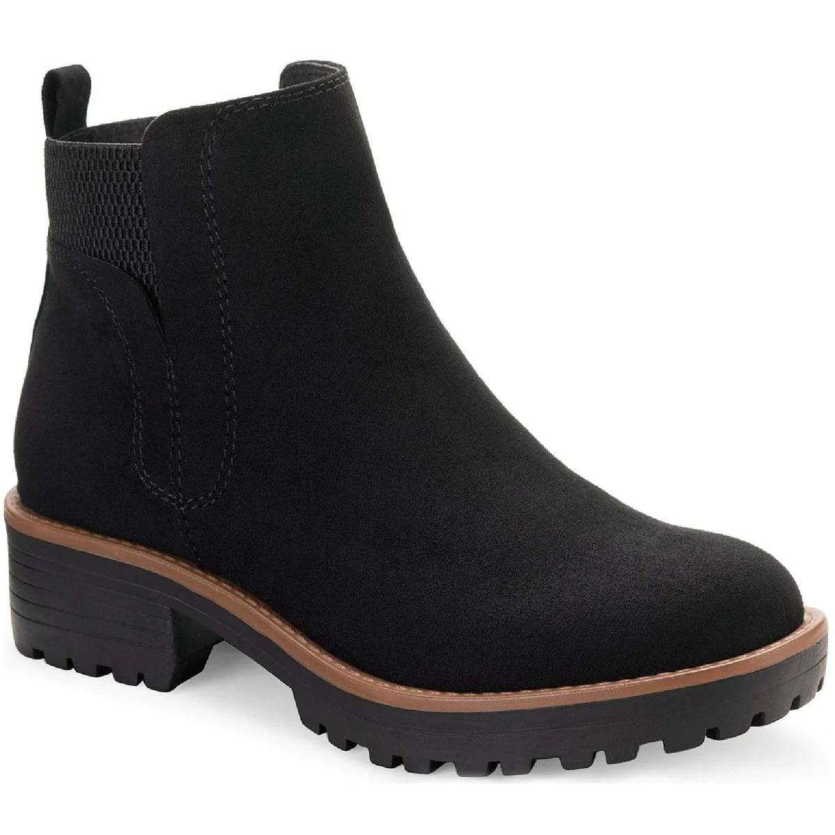 Sun + Stone Women's Kandy Booties Black Size 8.5 M