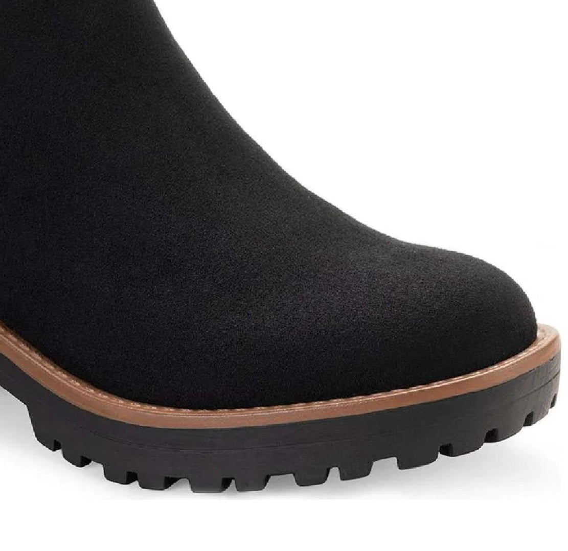 Sun + Stone Women's Kandy Booties Black Size 8.5 M