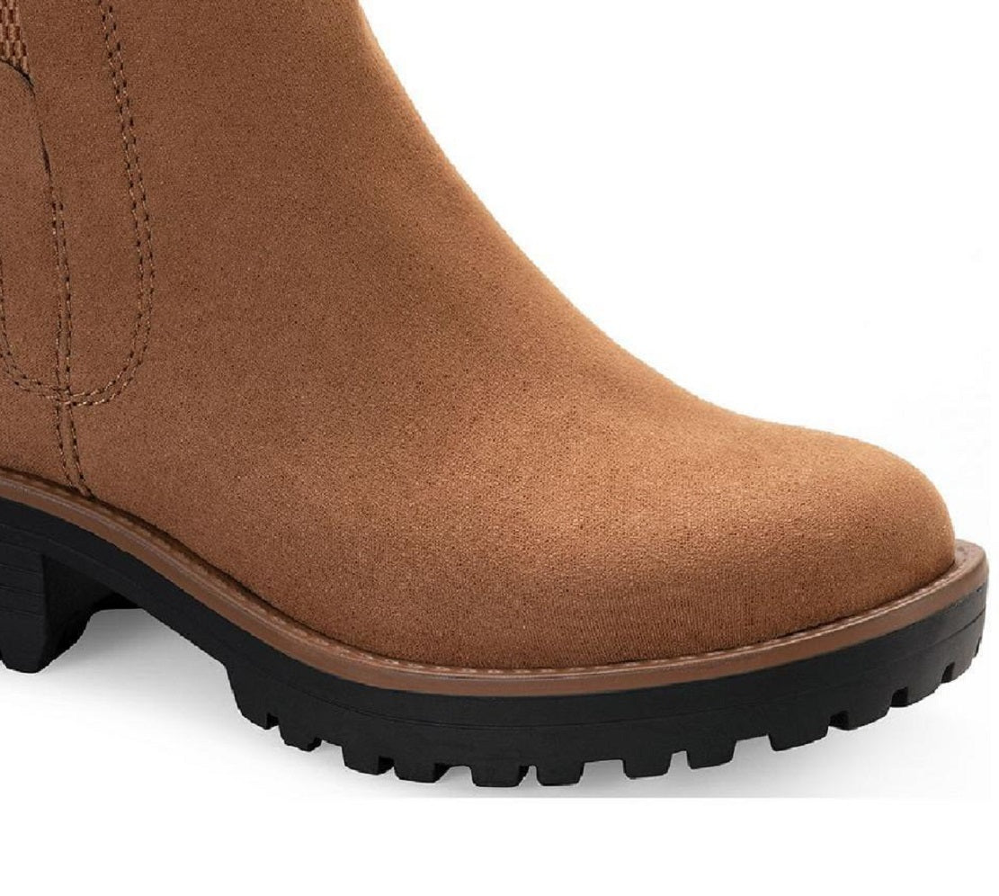 Sun + Stone Women's Kandy Booties Brown Size 5 M