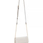 INC International Concepts Women's Averry Tunnel Convertible Clutch Crossbody White Size Regular