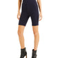 INC International Concepts Women's Skinny Shorts Blue Size Medium