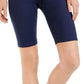 ID Ideology Women's Compression High Rise 10 Bike Shorts Blue Size XX-Large
