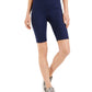 ID Ideology Women's Compression High Rise 10 Bike Shorts Blue Size XX-Large