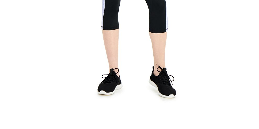 ID Ideology Women's Colorblocked Cropped Leggings Black Size S