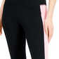 ID Ideology Women's Colorblocked Cropped Leggings Black Size Small