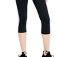 Ideology Women's Colorblocked Cropped Leggings Gray Size Small
