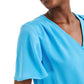 Alfani Women's Flutter Sleeve Surplice Blouse Blue Size X-Large