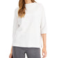Alfani Women's Glitter Top White Size X-Large