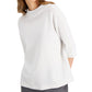 Alfani Women's Glitter Top White Size X-Large